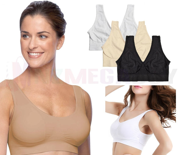 3pc x Seamless Sport Bra so comfy *6 Sizes