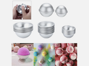 3d Aluminum Bath Bomb Molds Half Ball Sphere * 3 Sizes