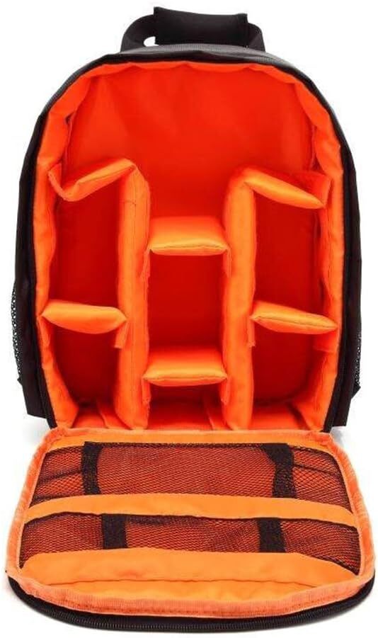Waterproof Camera Backpack Soft Case Bag Rucksack For Canon Nikon Sony DSLR* 3 Colors