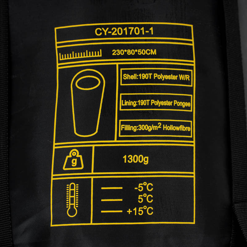 Outdoor Winter Camping Envelope Sleeping Bag Single  - 5°C -- 15°C