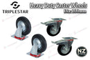 100mm Swivel Caster Wheels – Rubber Transport Wheels