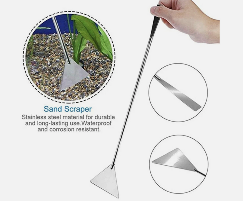 Aquarium Tool Kit Stainless Steel  4pc Combo