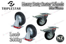 75mm Swivel Caster Wheels – Rubber Transport Wheels