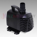 nzmegabuy 5000LPH submersible aquarium pump in black with a durable casing and suction cup base for water circulation.