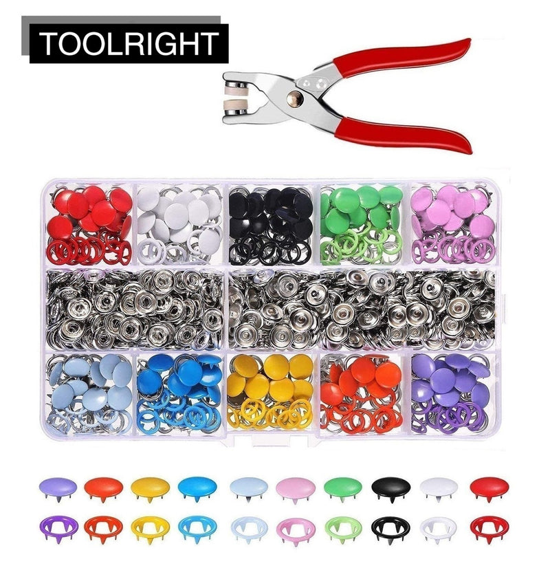 Crafts Metal Snap Button Kit