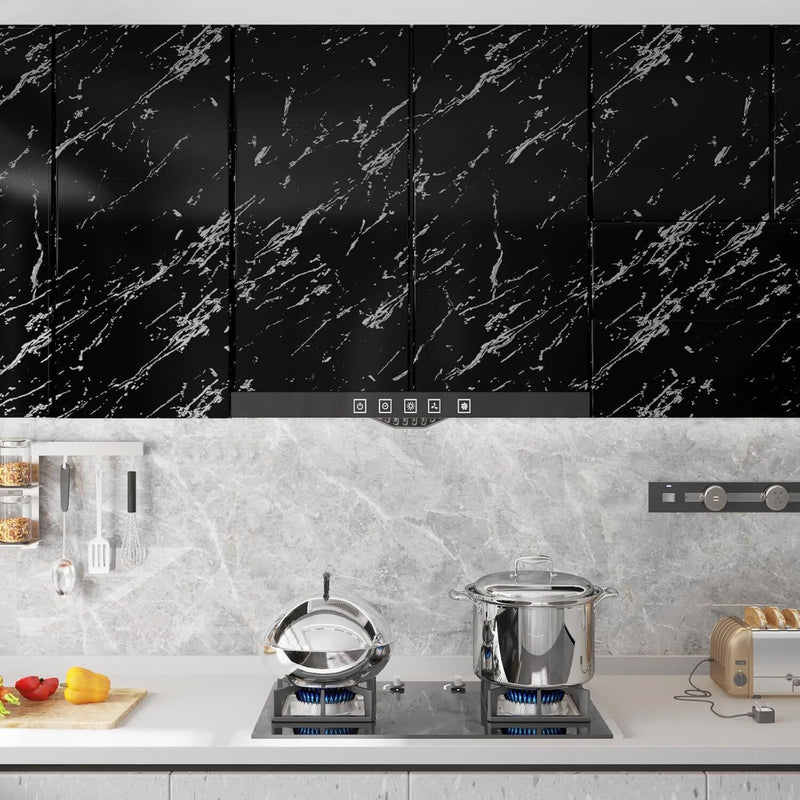 5M Marble Wall Sticker Decor Roll Wallpaper Self Adhesive Contact Paper PVC * 2 Colors