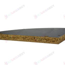 5-Tier Black Corner Floating Wall Shelf