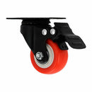 50mm Swivel Caster Wheels – Light Duty PVC Transport Wheels