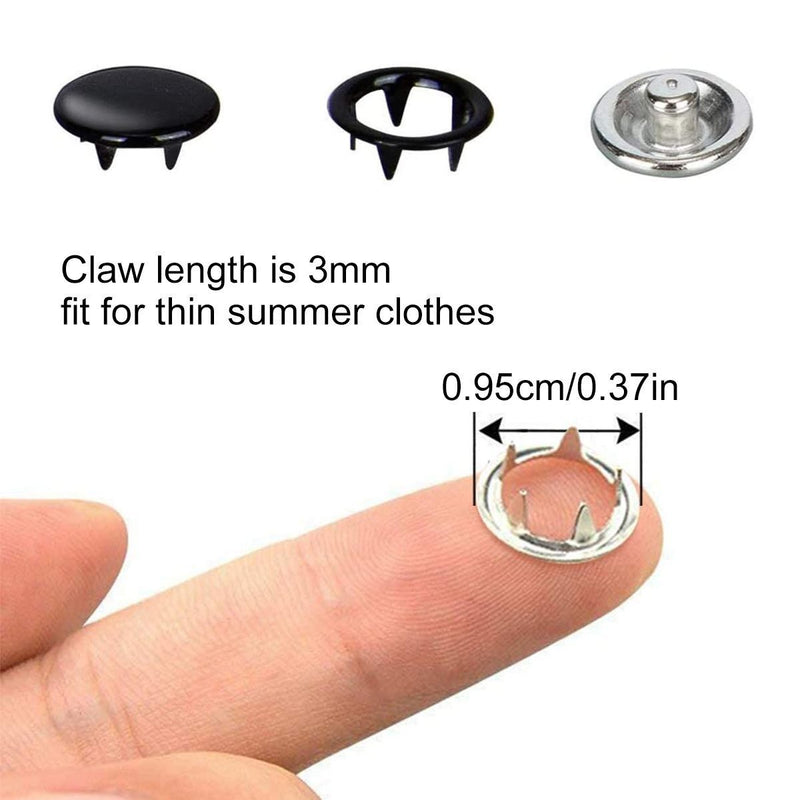 Crafts Metal Snap Button Kit