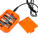 nzmegabuy orange battery pack for inflatable costume with four AA batteries and power cable