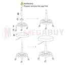 Salon Stool NZ – Adjustable PU Leather Hydraulic Hairdressing Chair