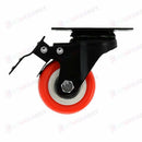 50mm Swivel Caster Wheels – Light Duty PVC Transport Wheels