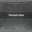 nzmegabuy LAZY BEAN grey velvet floor cushion cover with ultra-soft texture for relaxed home seating