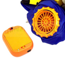 nzmegabuy inflatable fat suit costume battery pack and orange inflation fan for blow up fancy dress