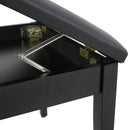 Piano Leather Stool - Height Adjustable