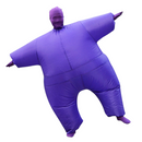 nzmegabuy purple inflatable fat suit costume made of lightweight polyester for parties and fancy dress events