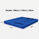 nzmegabuy heavy duty blue tarp mattress storage bag with handles for moving and protection