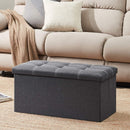 Portable Ottoman Storage 76cm "Grey"