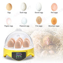 Egg Incubator 7 Eggs Digital Fully Automatic