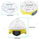 Egg Incubator 7 Eggs Digital Fully Automatic