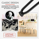 Coffee Dinner Hairpin Table Leg Steel Industrial Desk Bench 3 Rod Metal 4PC*2 Sizes