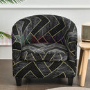 Tub Chair Cover + Cushion Cover *Golden Squre 1&2 Pieces