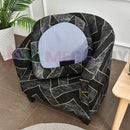 Tub Chair Cover + Cushion Cover *Golden Squre 1&2 Pieces