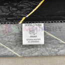 Tub Chair Cover + Cushion Cover *Golden Squre 1&2 Pieces