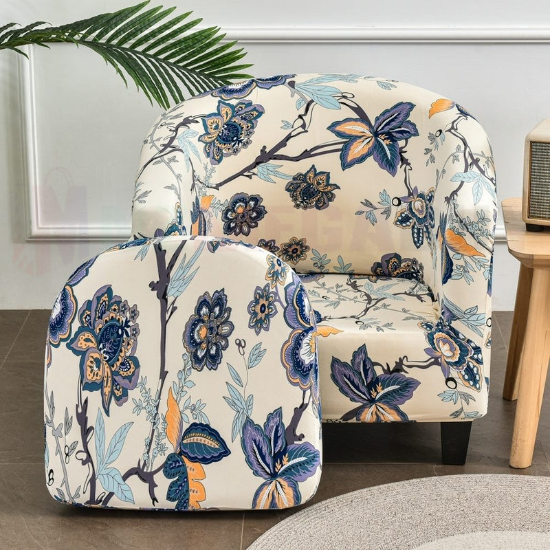 Tub Chair Cover + Cushion Cover *Beauty 1&2 Pieces