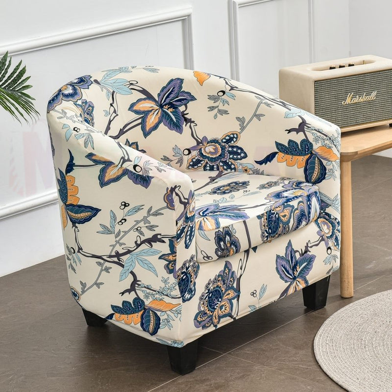 Tub Chair Cover + Cushion Cover *Beauty 1&2 Pieces