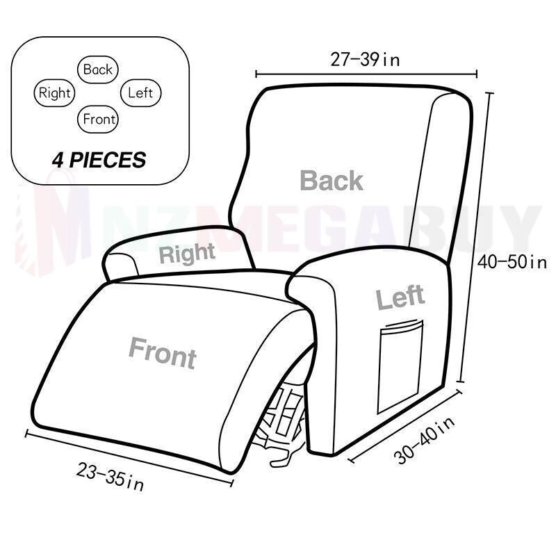 Recliner Chair Cover *Vibrantseason