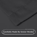 Blockout Curtain Back Tab 2PC Charcoal AP *4 Sizes