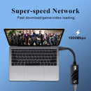 USB 3.0 to Gigabit RJ45 Ethernet LAN Adapter 1000Mbps for PC Laptop Mac