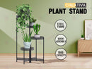 Plant Stand Garden Planter Metal Flower Pot Rack Corner Shelving Indoor Outdoor*L4 tier