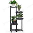 Plant Stand Garden Planter Metal Flower Pot Rack Corner Shelving Indoor Outdoor*L4 tier