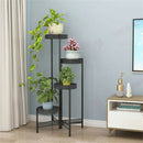 Plant Stand Garden Planter Metal Flower Pot Rack Corner Shelving Indoor Outdoor*L4 tier