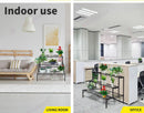 Plant Stand Garden Planter Metal Flower Pot Rack Corner Shelving Indoor Outdoor*70CM