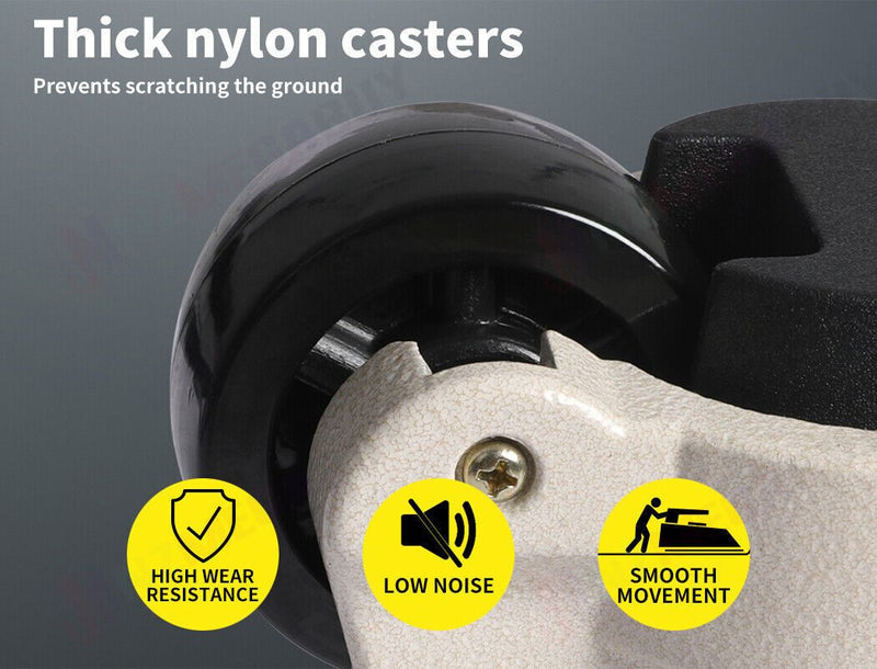 Swivel Castor Caster 125mm Transport Rolling Wheel Towing Rollers