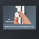 nzmegabuy handheld shower head with a convenient stop button and adjustable 45-degree angle for water pressure control