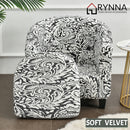 Tub Chair Cover + Cushion Cover   Velvet