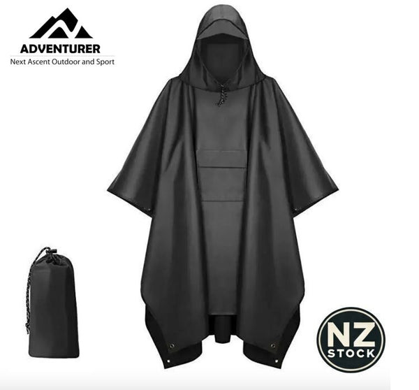 Waterproof Rain Poncho for Adult