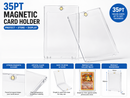 35PT Magnetic Trading Card Holder Clear Protective Case