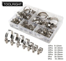 Stainless Steel Hose Clamps 60Pcs