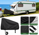 Caravan Drawbar Tow Hitch Cover Camper Trailer With Buckles
