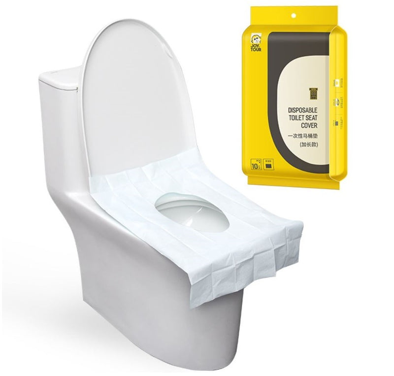 50pcs Disposable Waterproof Toilet Seat Cover