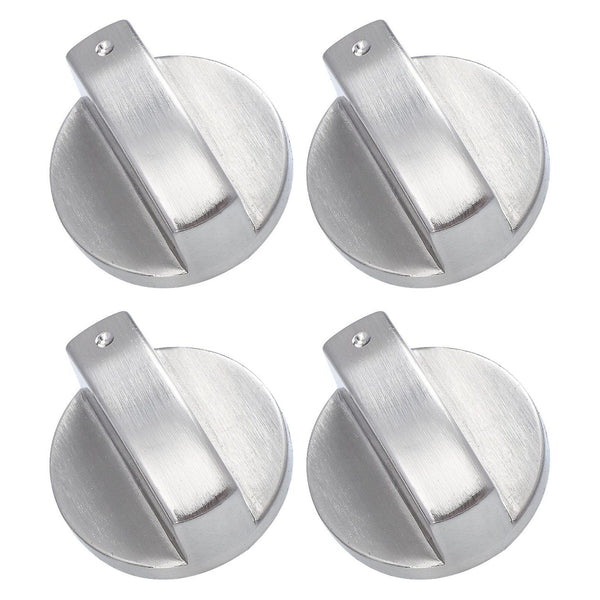 4pcs Replacement Stove Knobs Universal Electric Range Knob Metal Burner Control