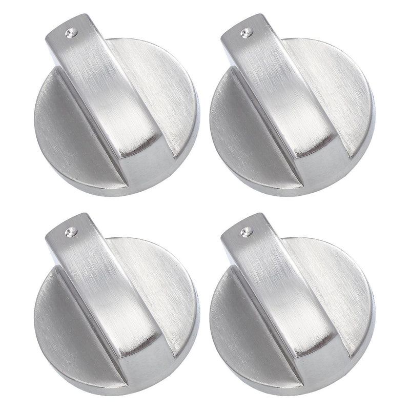 4pcs Replacement Stove Knobs Universal Electric Range Knob Metal Burner Control