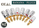 Banana Plugs 4 Pairs