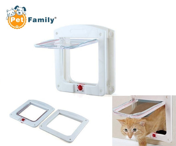 Pet Door With Lock For Cat Puppy Dog Door With Lock