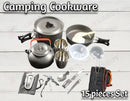 Camping Cookware Set Outdoor
